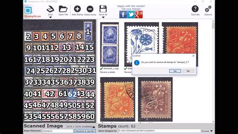 This gets used the Custom section of the Stamp menu, and can be different to the text on the stamp. . Stamp scanner online